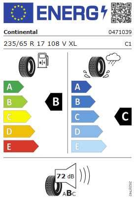 Anvelope Continental ContiCrossContact LX Sport LR XL 235/65 R17 108V