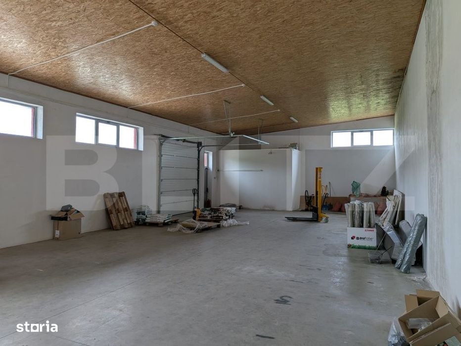 Spatiu comercial cu teren generos de 2.500 mp, la intrarea in Dragomir