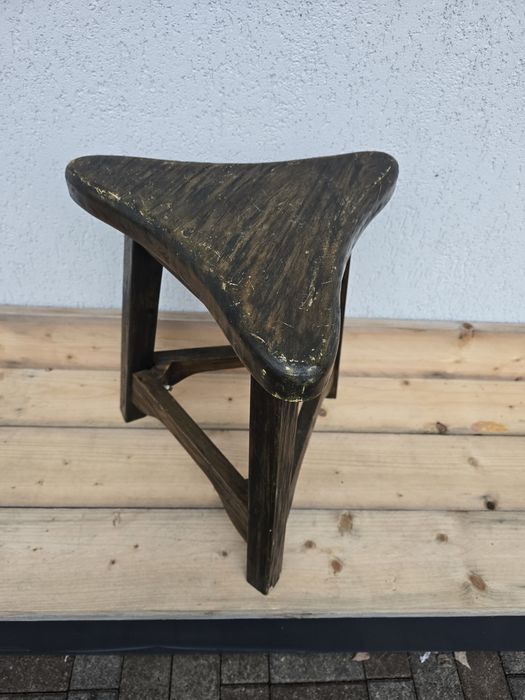 Taburet din lemn  artizanal 150 cm/ 40 cm