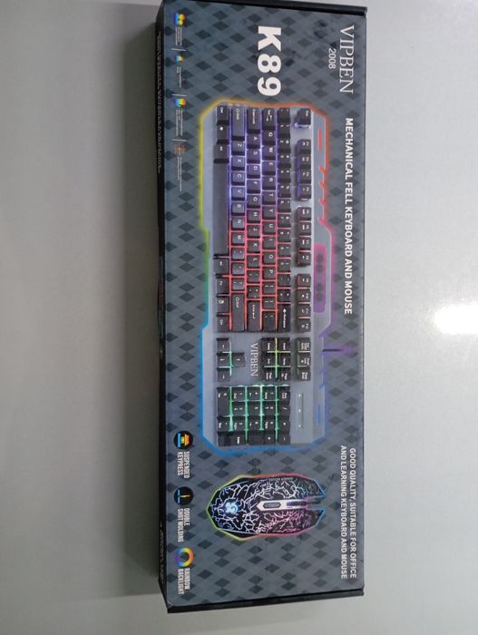 Klaviatura VIPBEN 2008 mechanical Feel keyboard an mause