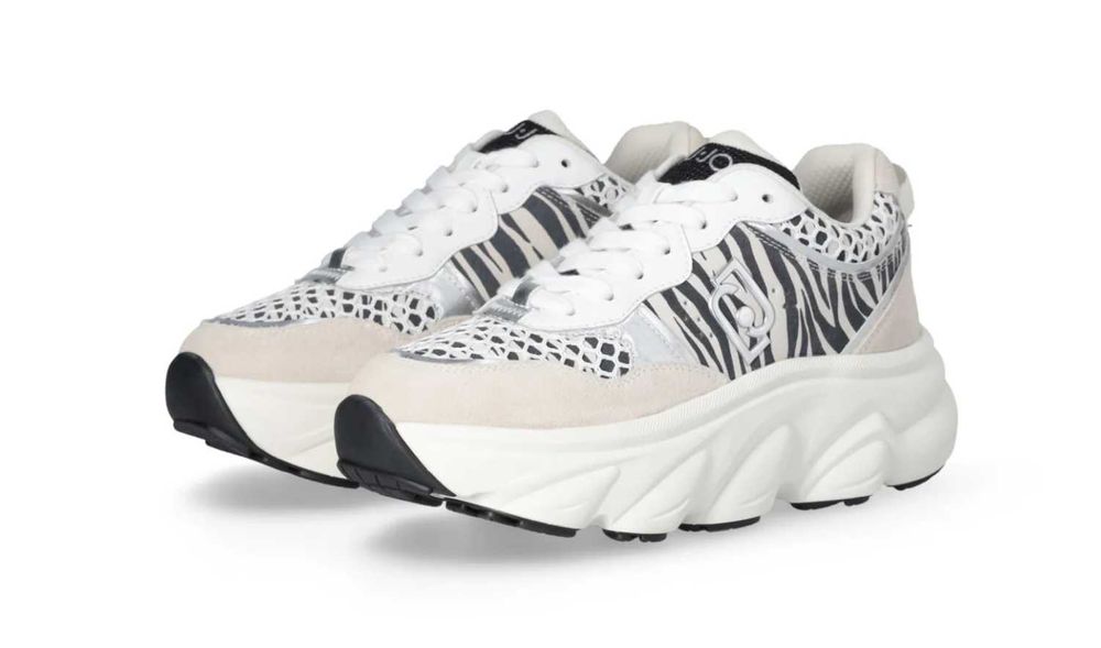 Оригинални сникърси LIU JO - STEFFY 01 - SNEAKER PRINTED COW SUE Women