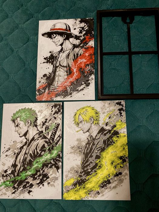 Tablouri One piece realizate 3D