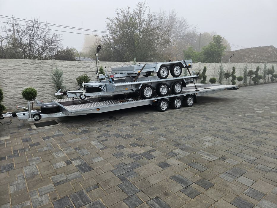 Inchiriez,de inchiriat trailer dublu cu 3axe ,pentru autoutilitare