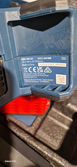 Bosch rotopercutor pe acumulator