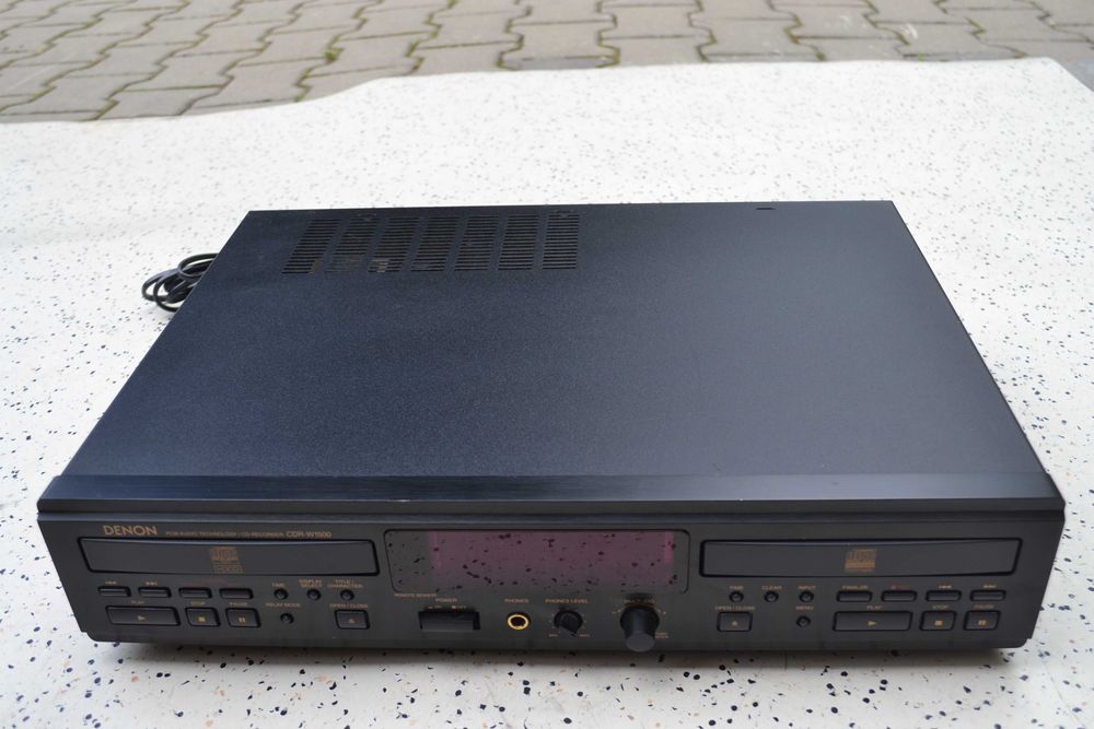Cd Recorder Denon CDR W 1500