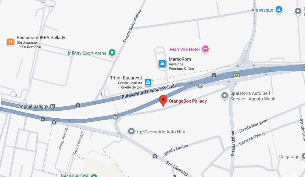 Închiriere boxe depozitare moderne – OrangeBox Pallady | 24/7