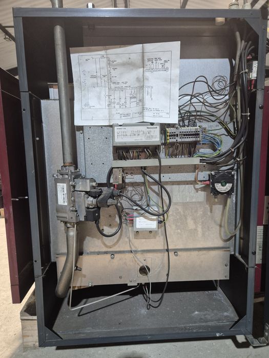 Aeroterma industriala pe gaz