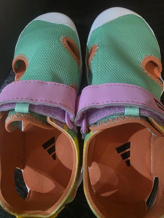 Отворени обувки Adidas Lego за момиче