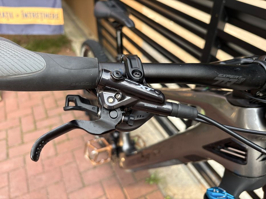 Bicicleta electrica enduro full suspension carbon MERIDA eOne-Sixty 7000