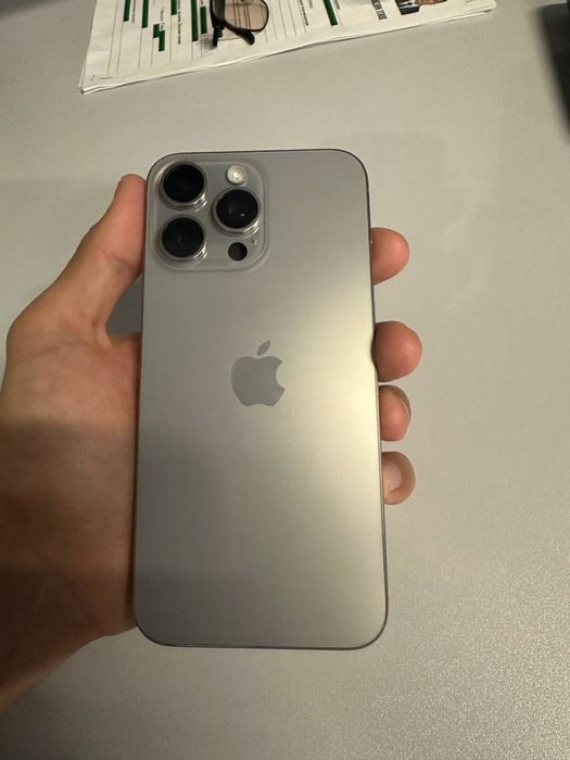 Iphone 15 pro max, garantiya beriladi