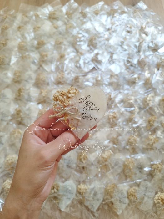 Сватба и кръщене( покани, аксесоари,подаръчета)