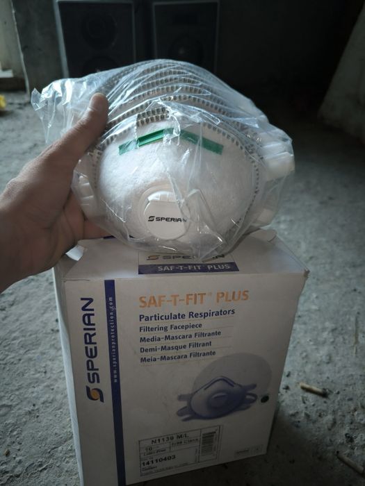 SAF-T-FIT PLUS N99 respirator niqobi (AQSh) – Original, 10 dona