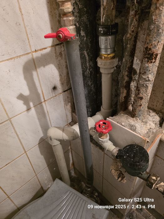 Подмяна на щрангове в жилищни, търговски и промишлени сгради