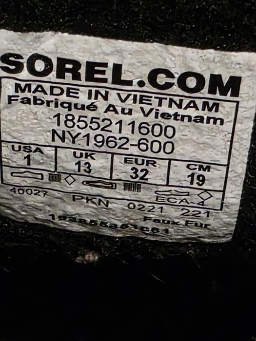 Ghete de iarna Sorel 32