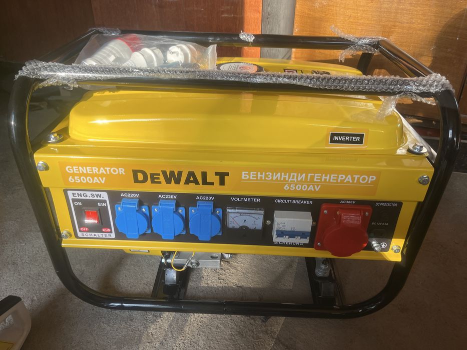 dewalt бензинди генератор