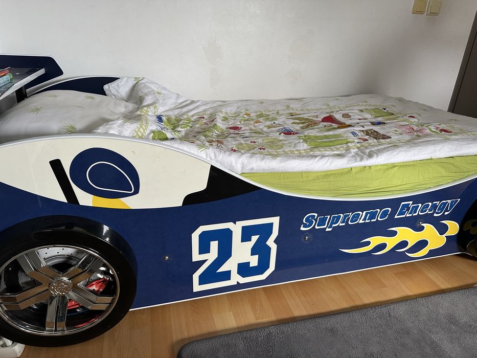 Pat masinuta cu lumini Kika  90x200 , nu IKEA