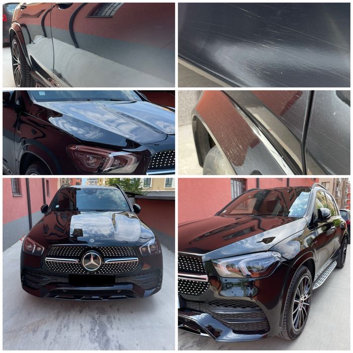 Пастиране/Полиране на цели автомобили и фарове,поставяне на защити.