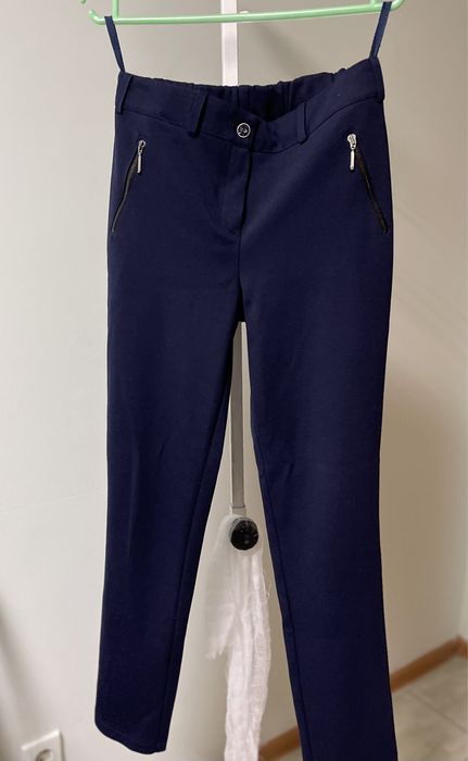 Брюки школьные для девочки, утепленные