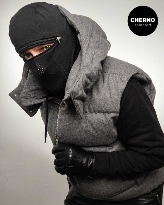 Мъжки пухен елек с качулка MANGO Hooded Puffer Vest – XXL