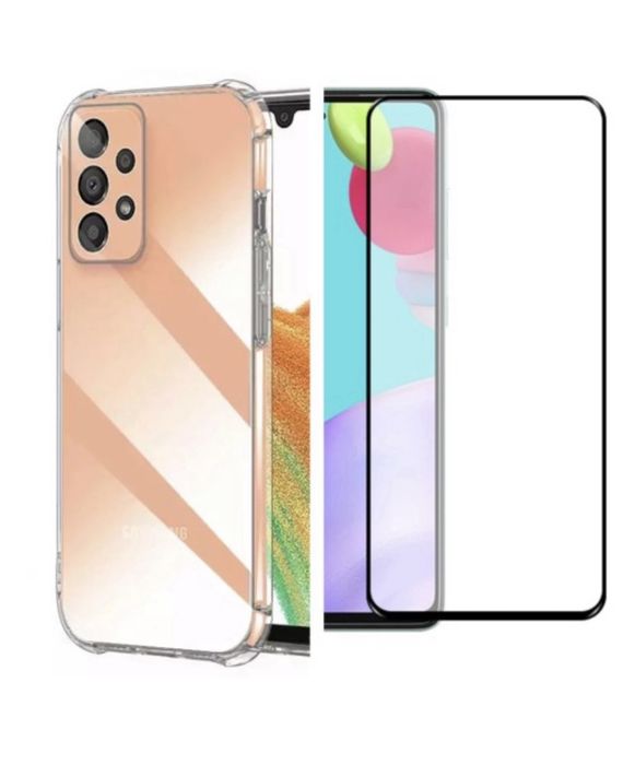 Husa Defend Colturi Tari +Folie Sticla Samsung A13/A15/A32/A34/A05/A16