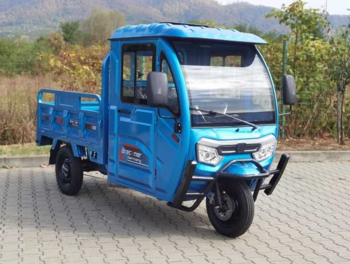 Triciclu electric cu CIV model omologabil Breckner MAX-2000W Agramix