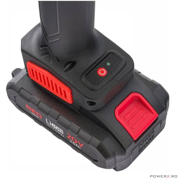 Foarfeca electrica pentru taiat crengi cu 2 x acumulatori 2 Ah, 30mm