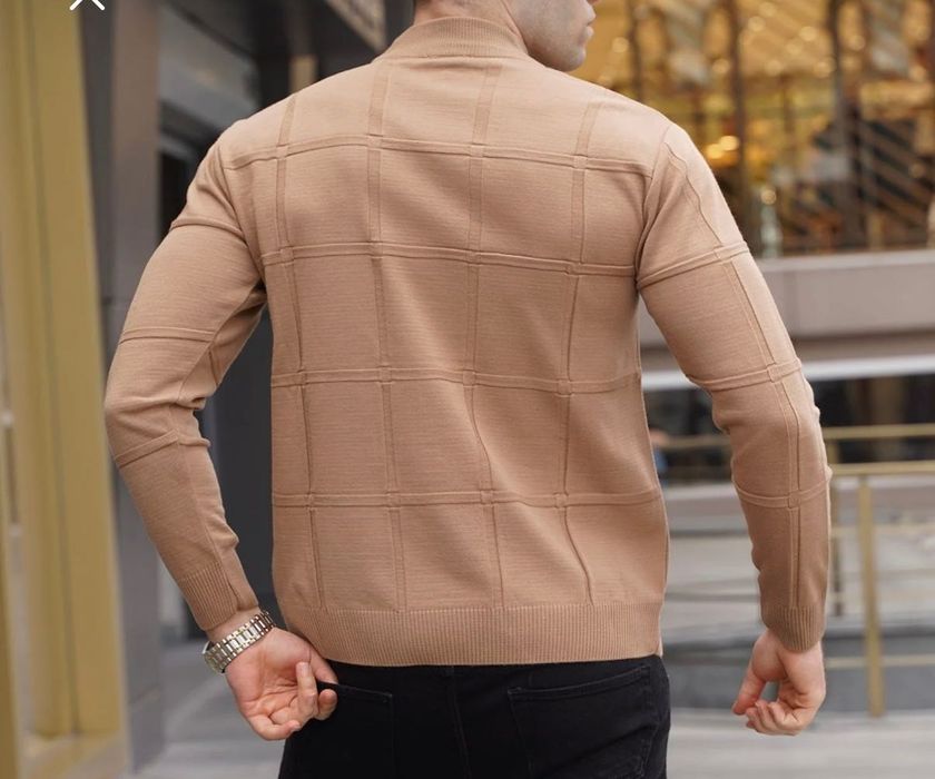 Pulover maro barbat XXL