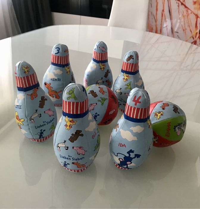 Играчки меки кегли, чайник, кухня, ховърбол