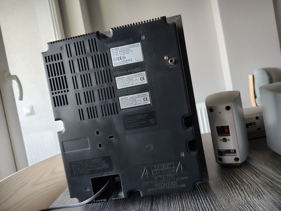 Sistem de boxe 5.1 Sony SS -MS145 cu subwoofer activ Sony SA-WMS145