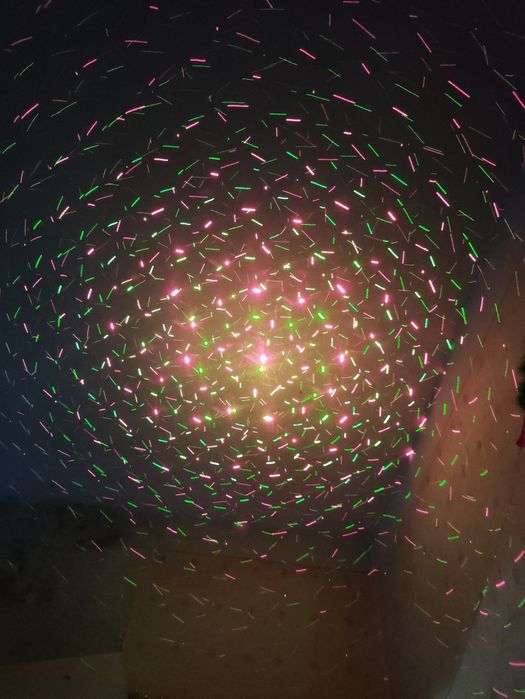 Проектор света, лазер.