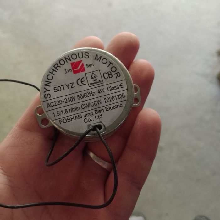 моторчик 220в для инкубатора