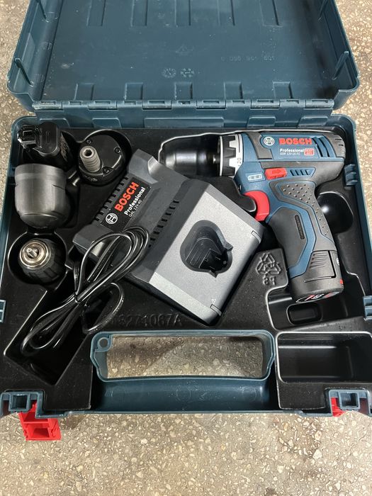 Vand filetantacu capete interschimbabile Bosch GSR 12v-15FC
