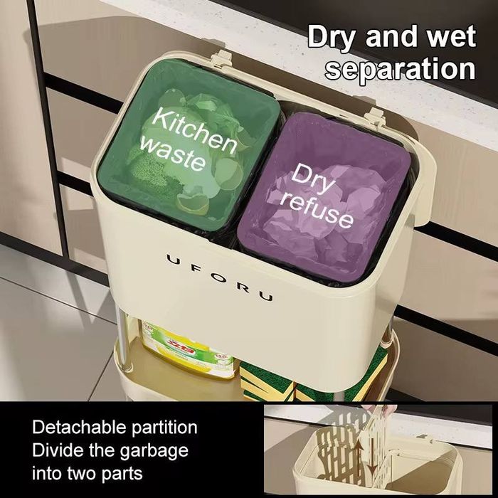 Урна этажерка, ящик универсальный с полкой