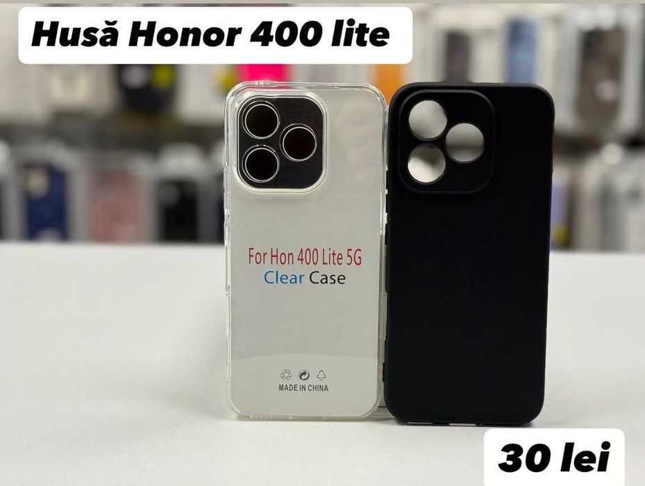 Husa silicon, folie, cablu, incarcator Honor 400 lite