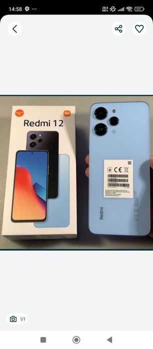 Redmi 12 8/256 telefon ideal aybi yoʻq