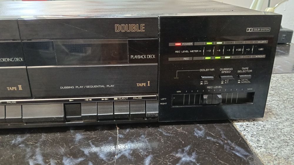 Dublu casetofon deck Akai hx -a305w