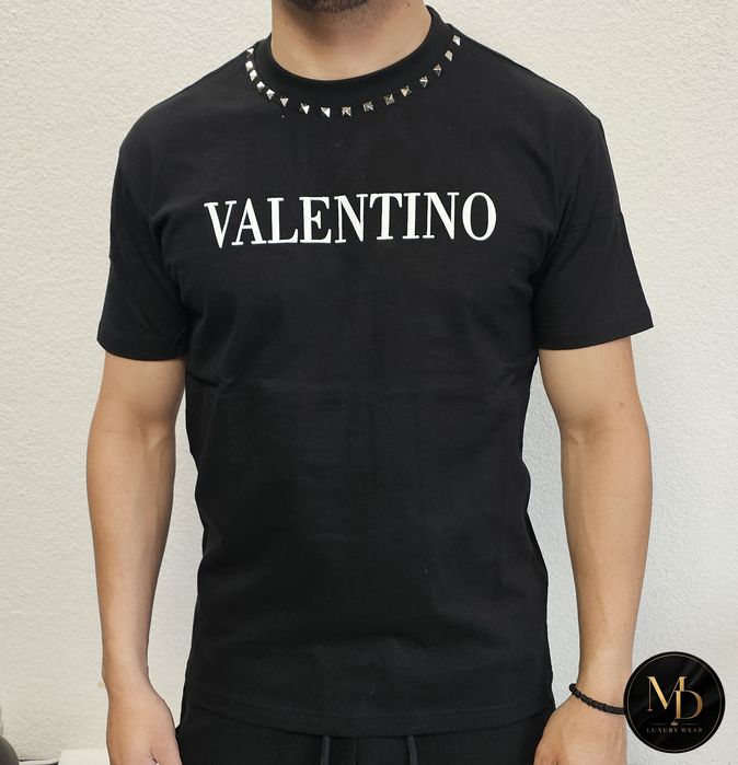 Мъжка тениска Valentino черна