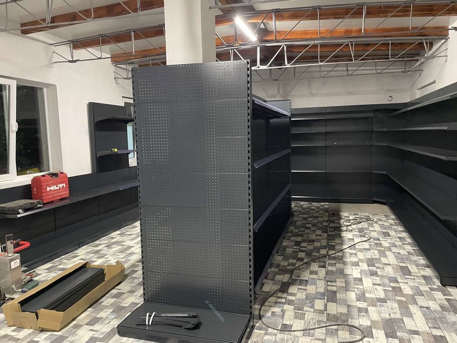 Стелажи рафтове за магазини