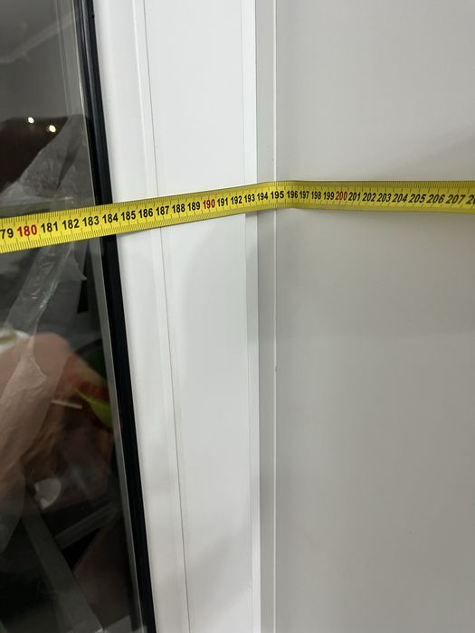 Дверь окно цельное