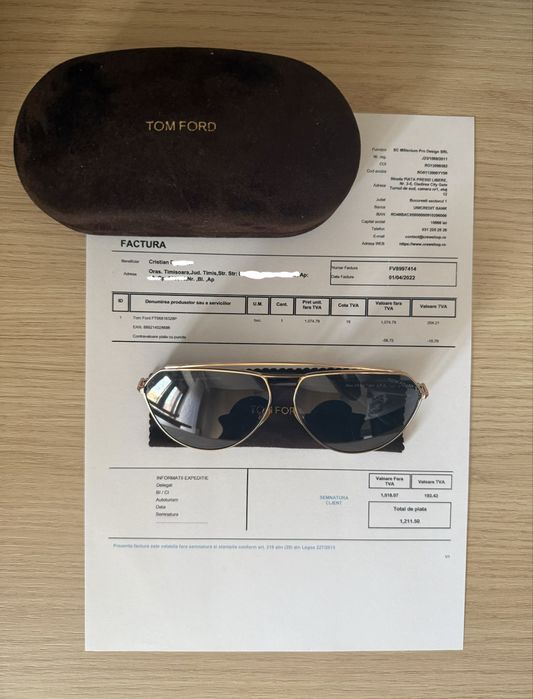 Tom Ford- ochelari de soare