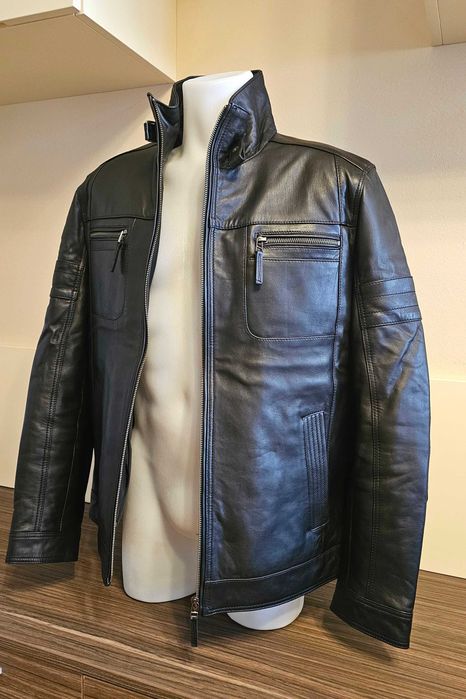 Мъжко кожено яке от естествена кожа - размер L