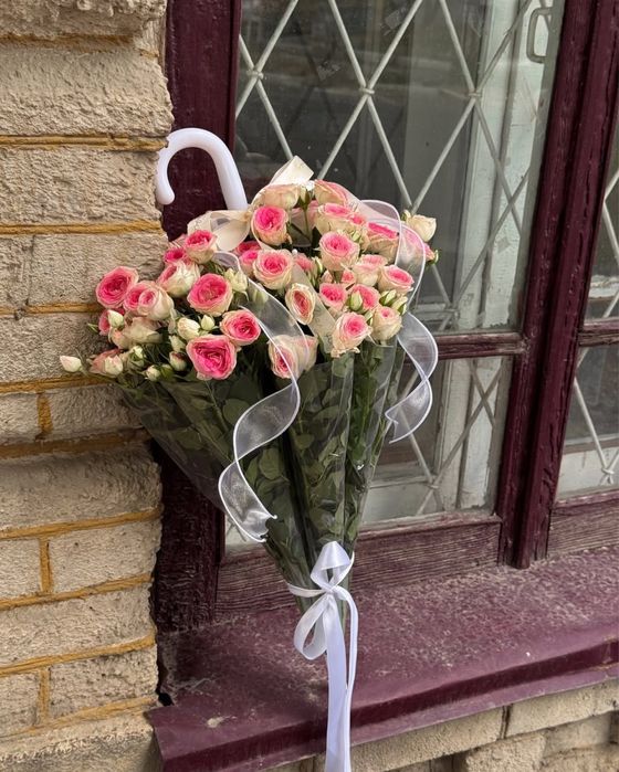 Цветы в зонте | Цветы в зонтике