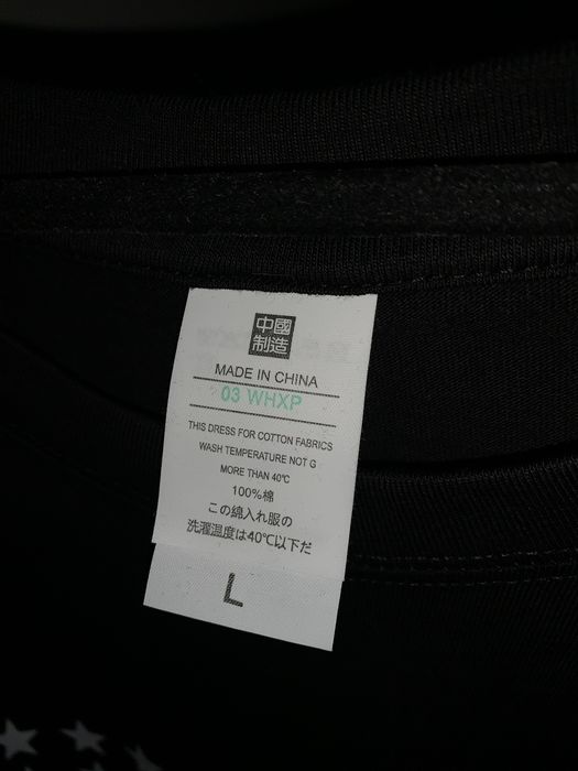 лонгслив черный с принтом