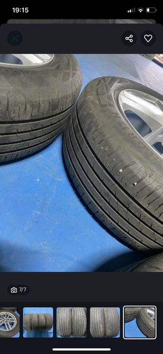 Jenti 17",senzori, anvelope de vară aproape noi