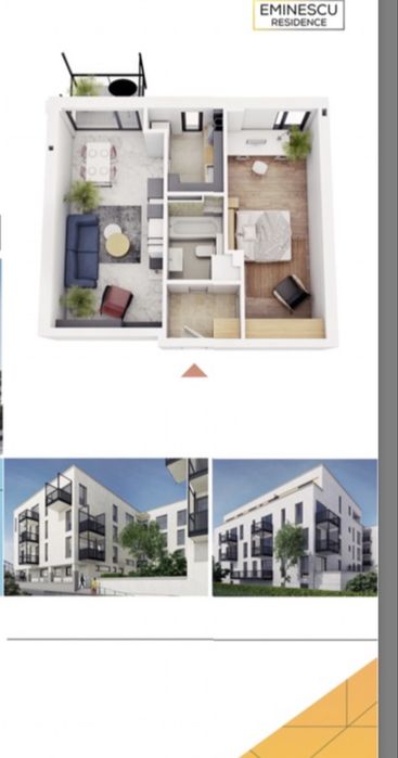 Inchiriez apartament strada Mihai Eminescu(langa Parcul Central)