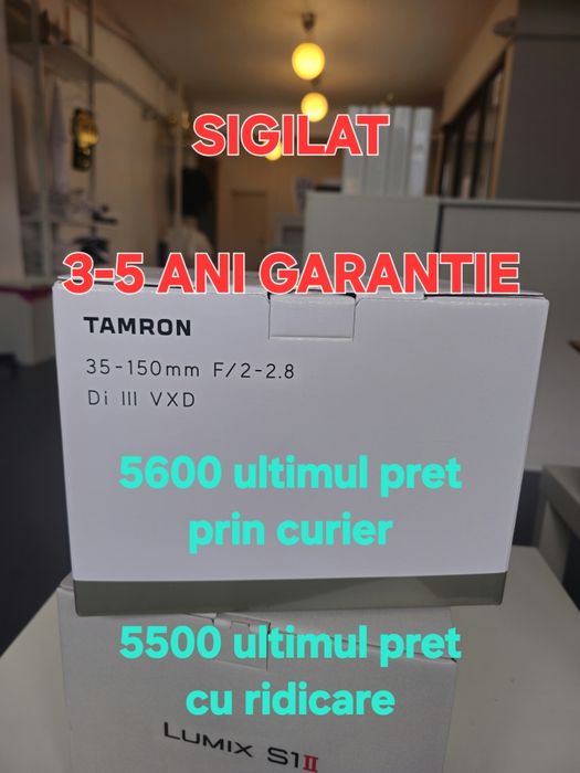 Tamron 35-150 sigilat 3 ani garantie EU (si internationala)