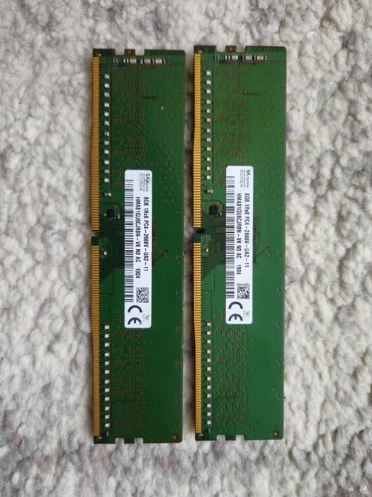 DDR4 Desktop  16 GB dual channel