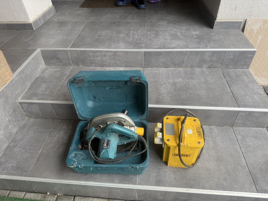 Vind circular Makita 5704R (190mm) cu transformator la pachet