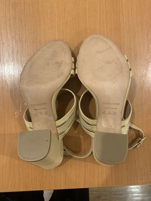 Кожаные Босоножки