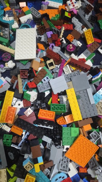 Piese lego originale 2 kg